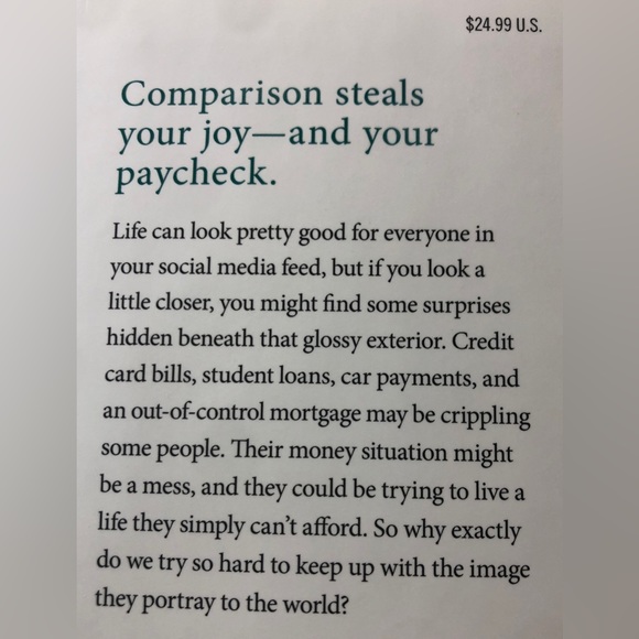 🛍️BUNDLE/BUY NOW🛍️Rachel Cruze Foreword Dave Ramsey LOVE YOUR LIFE NOT THEIRS - Picture 3 of 4